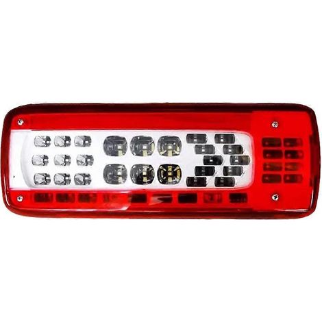 24V LED-Bremsleuchte hinten rechts mit akustischem Warnsignal 82483073 für Volvo Lkw der Serien FM450, FM460 und FMX500 (1/5)