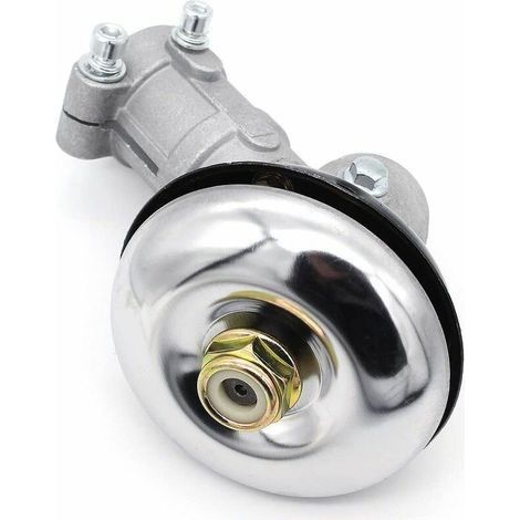Renvoi d'angle Debroussailleuse 26mm, Tête d'engrenage Debroussailleuse Universelle Boîte de Vitesse de Tondeuse à Gazon pour Coupe Herbe/Tronconneuse,26mm, Rond de 9 Dents, 1Pcs, (1/5)