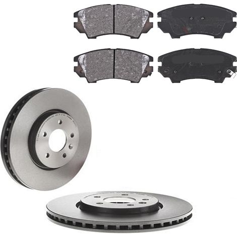 KIT FRENI ANTERIORI compatibile con OPEL CASCADA (W13) - DISCHI + PASTIGLIE OEM: P 59 055 / 18248 /SOSTITUZIONE DIRETTA/BASSA POLVERE/SILENZIOSO (1/5)