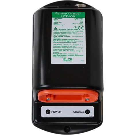 Chargeur de batterie moto LITE – Alimentation 12-30 VDC – Compatible avec batteries lithium – Câble pour allume-cigare inclus – Elca