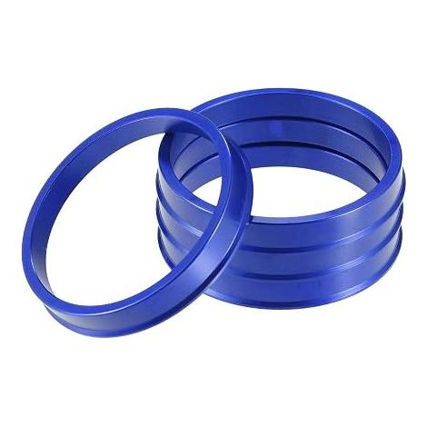 ABSOPRO Set of Aluminium Hub Centring Rings Blue (1/5)