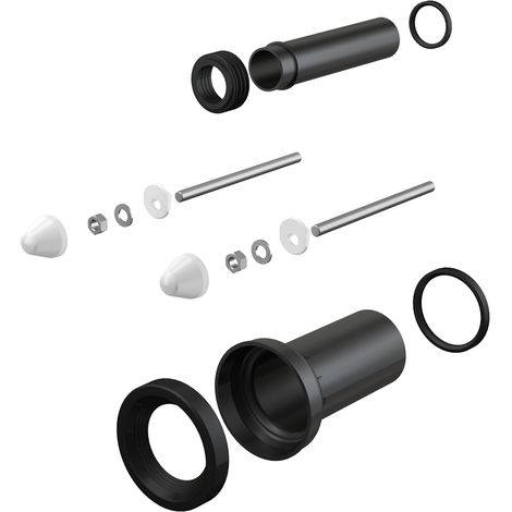 alcadrain M900 Anschlussset für Abfluss und Wand-WC (1/2)