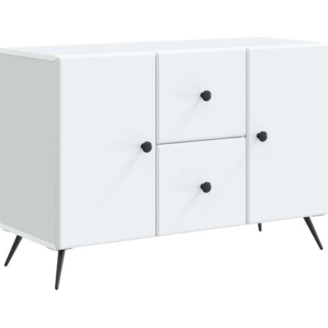 Sideboard mit Schubladen Weiß 89 x 34,5 x 60 cm Holzwerkstoff vidaXL