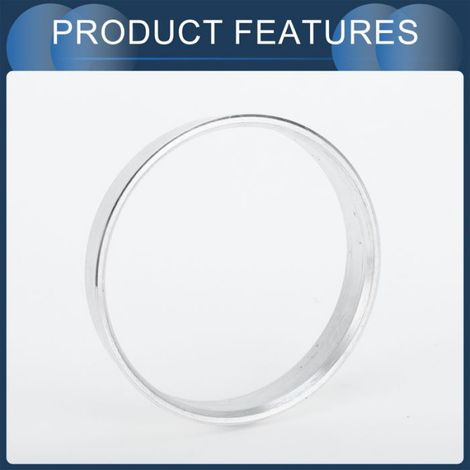 4pcs Bague de centrage, Alliage d'aluminium 54,1 mm ID 56,1 mm OD, Pour adaptation roue véhicule (1/5)
