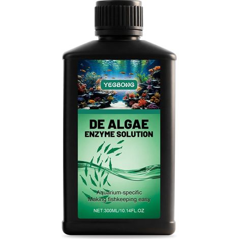 Solution d'entretien pour aquarium d'eau douce, pour nettoyer et maintenir la clarté et la fraîcheur de l'eau. Solution d'entretien quotidien – 300 ml (1/5)