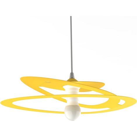 LUMICOM DILATE Sospensione, 1X E27, max 42W, metallo, giallo, D.40cm