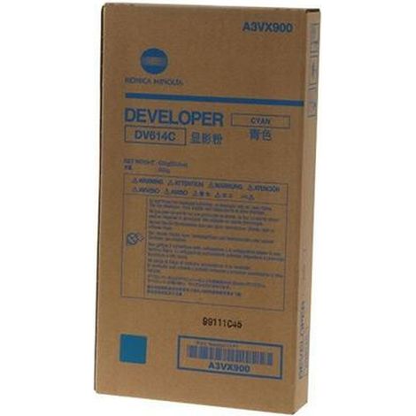 Konica-Minolta KonicaMinolta Developer DV-614 DV614 Cyan (A3VX900)
