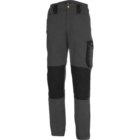 Pantaloni estivi da lavoro Diadora Utility ROCK - S - Grigio