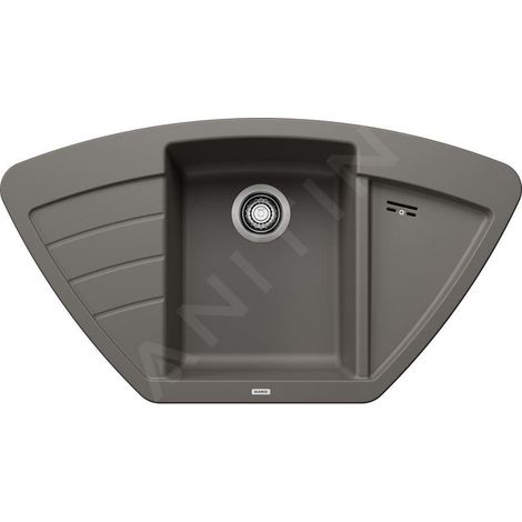 Blanco Zia 9 - Évier en silgranit, 93x51 cm, gris 527395 (1/2)
