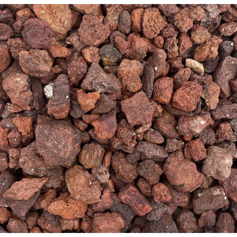 Pouzzolane rouge 25/50 mm - Filet 20 L (1/2)