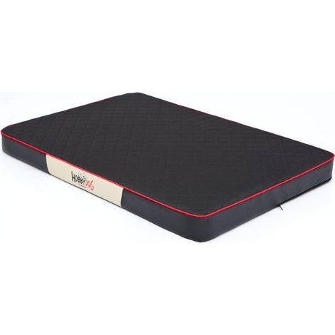 Hobbydog Cama para perro premium negro 80x54 cm confortable