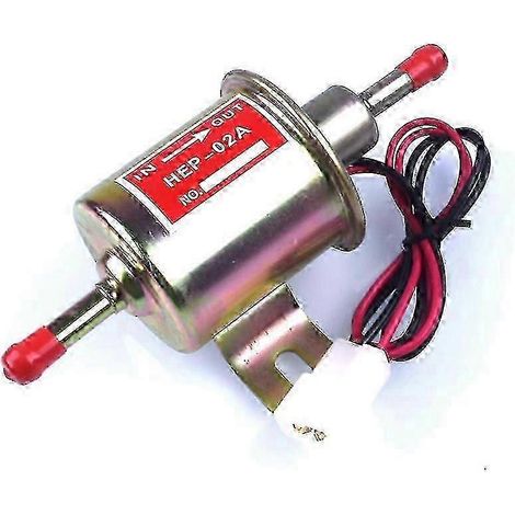 Hochwertige, universelle und austauschbare elektrische Kfz-Kraftstoffpumpe aus Metall für 12-V-Benzintanks. (1/5)
