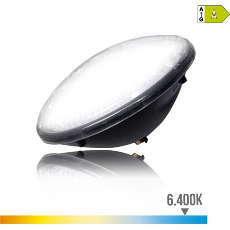 Ampoule de piscine, LED, Par56, 15W, 1300lm, 6500K, lumière froide, IP68, Ø176x6cm EDM 97900 (1/2)