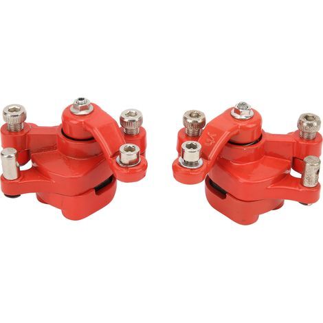 2 pièces étrier de frein avant et arrière de remplacement pour 47cc 49cc 2 temps Pocket Bike Mini Dirt Bike (1/5)