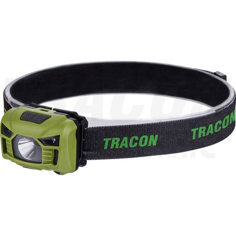 Tracon 120lm 1200mAh Bewegungssensor-Stirnlampe (1/2)