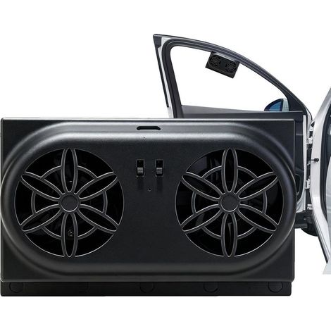 Ventilateur D'Extraction De Fenêtre De Voiture,Souffleur D'air Alimenté Par USB 5 000 Tr/Min,Ventilateur D'Extraction - Pour Véhicule Camion Fenêtre Circulation D'Air Conduite Estivale Road (1/5)