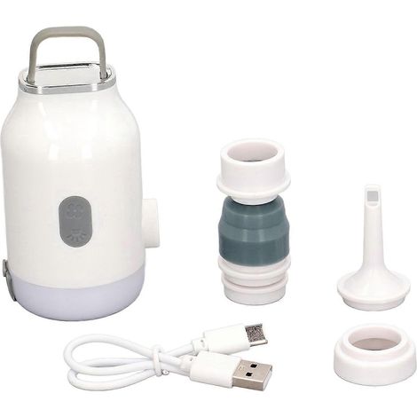 Mini-Elektro-Luftpumpe, tragbar, 3600 mAh, USB-Anschluss, IP55 wasserdicht, kleine Luftpumpe für den Außenbereich