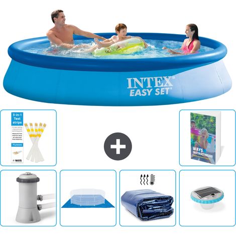 Intex Piscina Easy Set Rotonda - 366x76 cm - 7-pezzi  S272