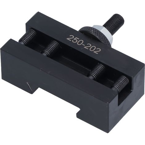 Porte-outil de tournage à rainure en V en acier rapide pour tours CNC manuels BXA 250‑202 (1/5)