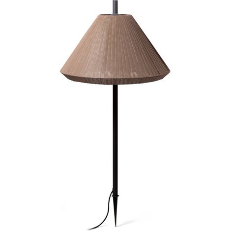 Faro SAIGON - Spike Outdoor Ground Marrone chiaro, E27, IP65 (1/3)