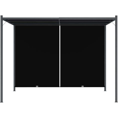 Maison Exclusive - Pergola da Giardino con Tetto Retrattile 3x3 m Antracite (1/5)