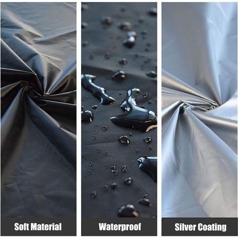 Housse de Protection pour Piscine ou Spa,Ronde Couvercle du Spa Solaire Extérieur Housse Ronde pour SPA Imperméable À La Poussière Bâche De Protection Imperméable Et Aux Rayons UV ( S (1/3)
