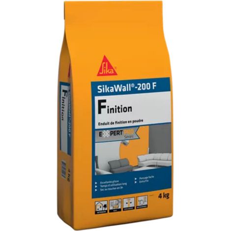Enduit de finition en poudre SIKA SikaWall-200 F - Blanc - 4Kg (1/5)