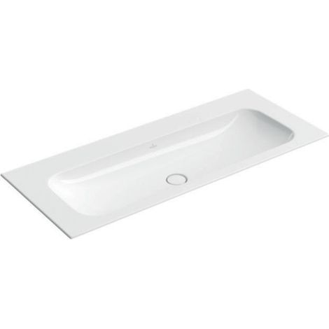 V&B Schrankwaschtisch FINION ohne Überlauf 1200x500mm star white C+ (1/4)