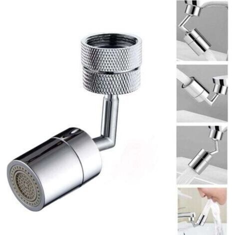 Kitchen Sink Faucet Aerator, XU, 720° Rotating, 2 Flow Modes - (1/4)