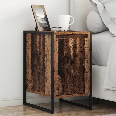 Nachttisch Altholz 39,5 x 30 x 50 cm Holzwerkstoff