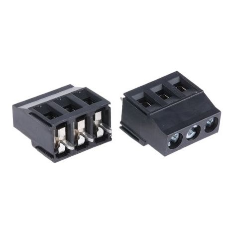 Bornier pour CI Phoenix Contact pas de 5.08mm série MKDSN 2.5/ 3-5.08 HT BK