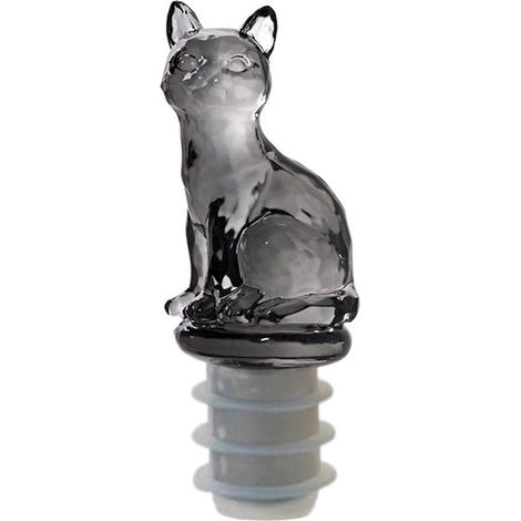 Bouchon de bouteille de vin ou de champagne Black Cat Design (1/5)
