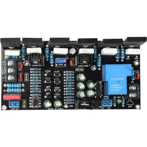 300-W-DC-Mono-Leistungsverstärkerplatine 1943+5200 Hi-Fi High Power mit Lautsprecherschutzfunktion (1/5)