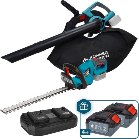 Akku-Gartenset Könner & Söhnen KS LBV-HT Set, Heckenschere, Laubbläser, 20V Li-Ion Akku (1/5)