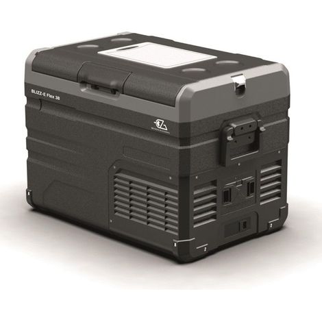 eza Blizz-E Flex Kompressor-Kühltasche 38 Liter schwarz und grau (1/5)