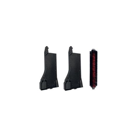 1 Brosse d'entretien et 2 pièces Filtre à Eau Assembly Accessoires Compatible avec Roborock S7 Pro Ultra, S7 MaxV Ultra, G10, G10S, O35 Automatique Empty Wash Fill Dock