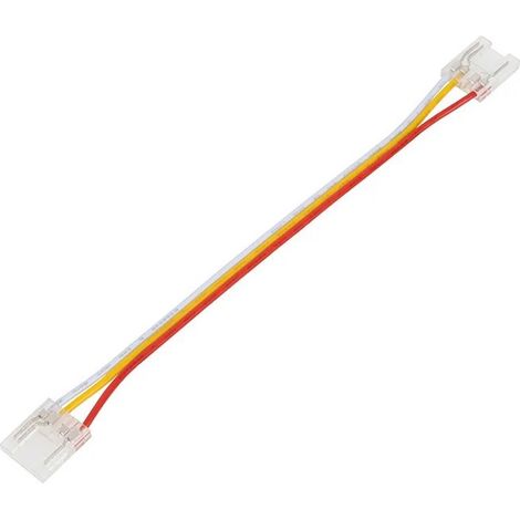Connettore per LED COB CCT a 3 pin da Striscia a Striscia 10mm (1/4)