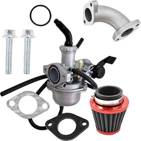 CSPARKV PZ22 22mm Carburateur Carb Remplacement pour 110cc 125cc CRF SSR Sunl Taotao Pit Bike VTT avec Air Filtre Tuyau Dadmission (1/4)