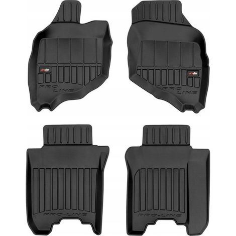 ALFOMBRAS Y FELPUDOS DE GOMA HONDA JAZZ 2 II 2002-2008 3D TROUGH (1/5)