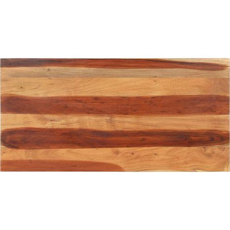 Piano Tavolo in Legno Massello di Acacia 15-16 mm 60x120 cm vidaXL