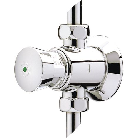 Presto – Robinet urinoir P12 sans raccord – Robinet de chasse d'eau – Pour espaces confinés – Installation rapide et facile