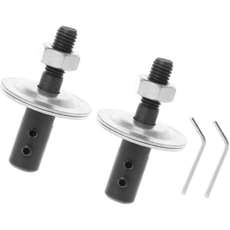 Left and right spindle adapters for grinding and polishing shafts, bench grinder--DTEKGAZ