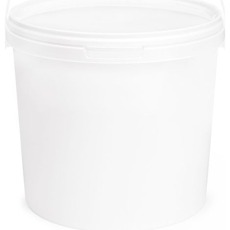 Garronda Eimer mit Deckel 8 L 1 Stück GD-0118 Weiß (1/5)