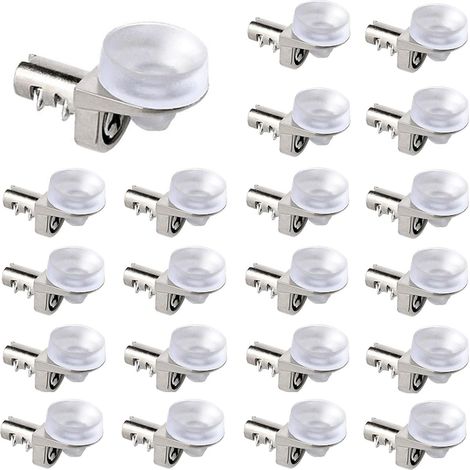 30 Pièces Cremaillere Etagere,Taquets Pour étagères Chevilles d'étagère de Placard de Remplacement,Supports D'étagères de Cuisine, Supports Pour étagère,Bibliothèque,Placard réglables (1/5)