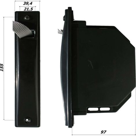 1PZ AVVOLGITORE SEMINCASSO COMPLETO Cintino mm. 20 mt. 5,5 (interasse fori mm.