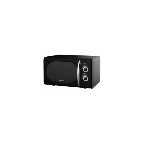 Grunkel - Micro-ondes de 20 litres et 700W de puissance avec 5 et 6 niveaux de puissance et minuterie de 60minutes couleur White (avec gril noir)