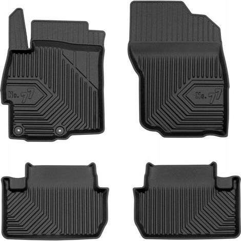 TAPPETINI PER MITSUBISHI LANCER 8 2007-2017, ZERBINI PER PORTE, ZERBINI IN GOMMA PER PORTE, VASSOI 77 (1/5)