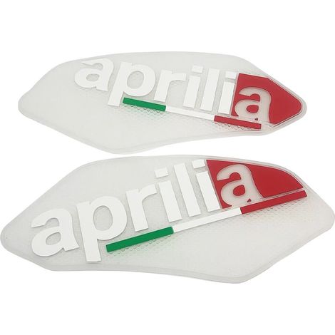 Anti-slip side protection sticker for Aprilia RSV4 10-21 and TUONO 1100 15-21 fuel tanks.