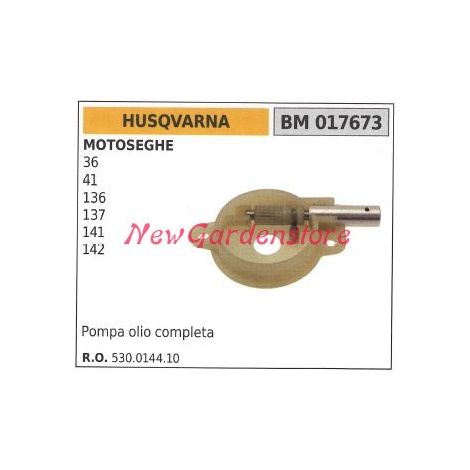 Ölpumpe HUSQVARNA Kettensäge Motor 36 40 41 136 137 141 142 017673