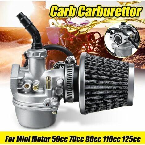 Carb Vergaser mit Luftfilter Für Mini Motor ATV Quad 50cc 70cc 90cc 110cc 125cc (1/4)